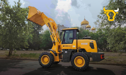 Фронтальный погрузчик HZM XC600
